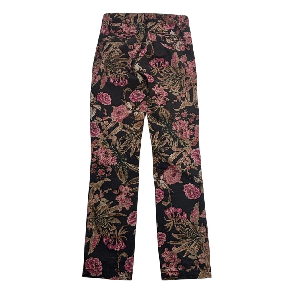 Anthropologie Womens Size 25 Floral Relaxed Fit Chino Pants Actual 27"Wx30.5"Ins - Picture 15 of 15